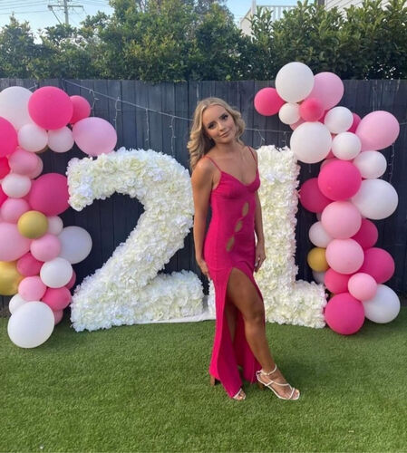 3D 21ST FLOWER NUMBERS