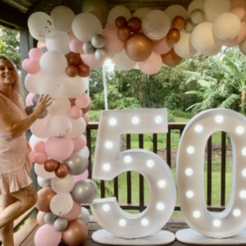 50 LED LIGHT NUMBER