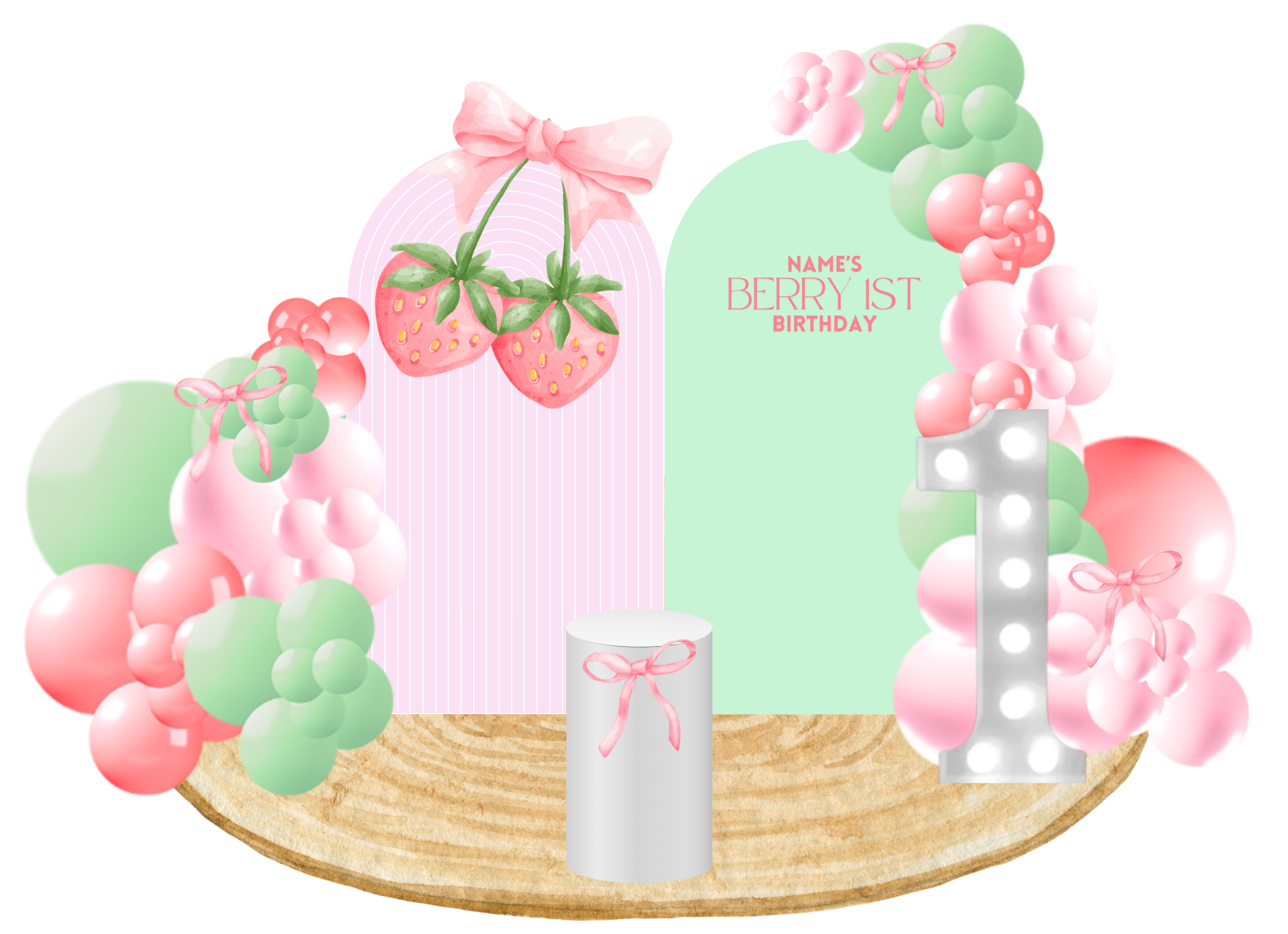 Berry First Birthday Package