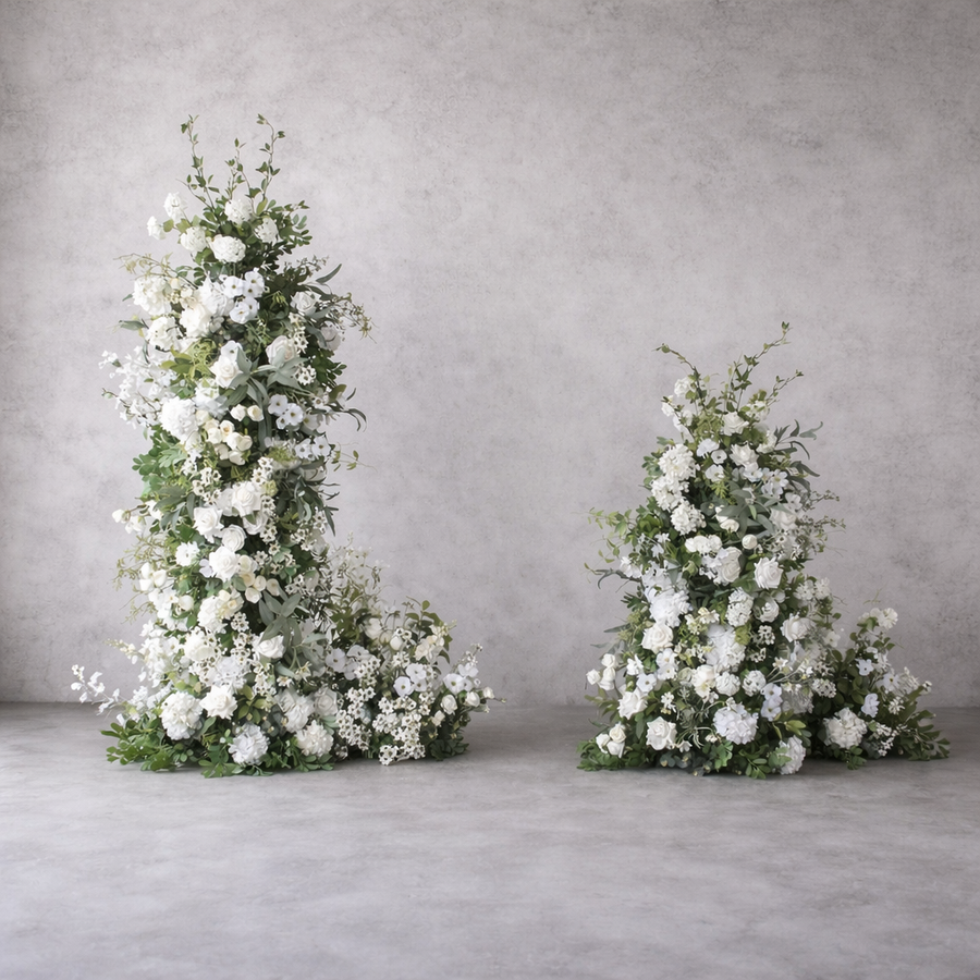 White Haven faux floral set