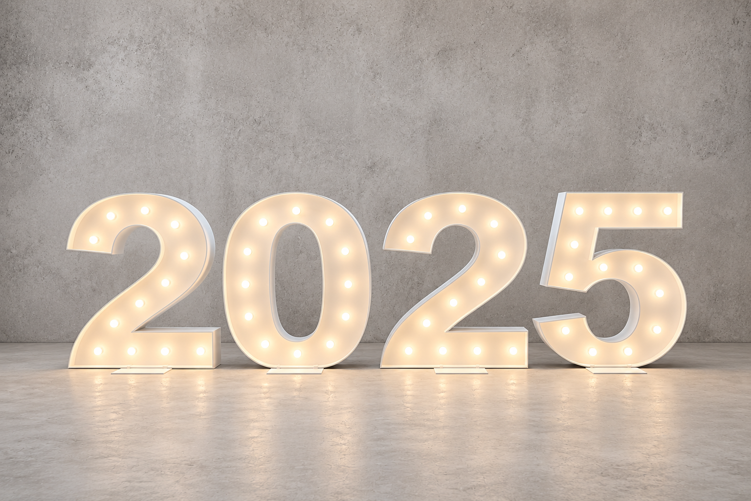2025 Light up Numbers