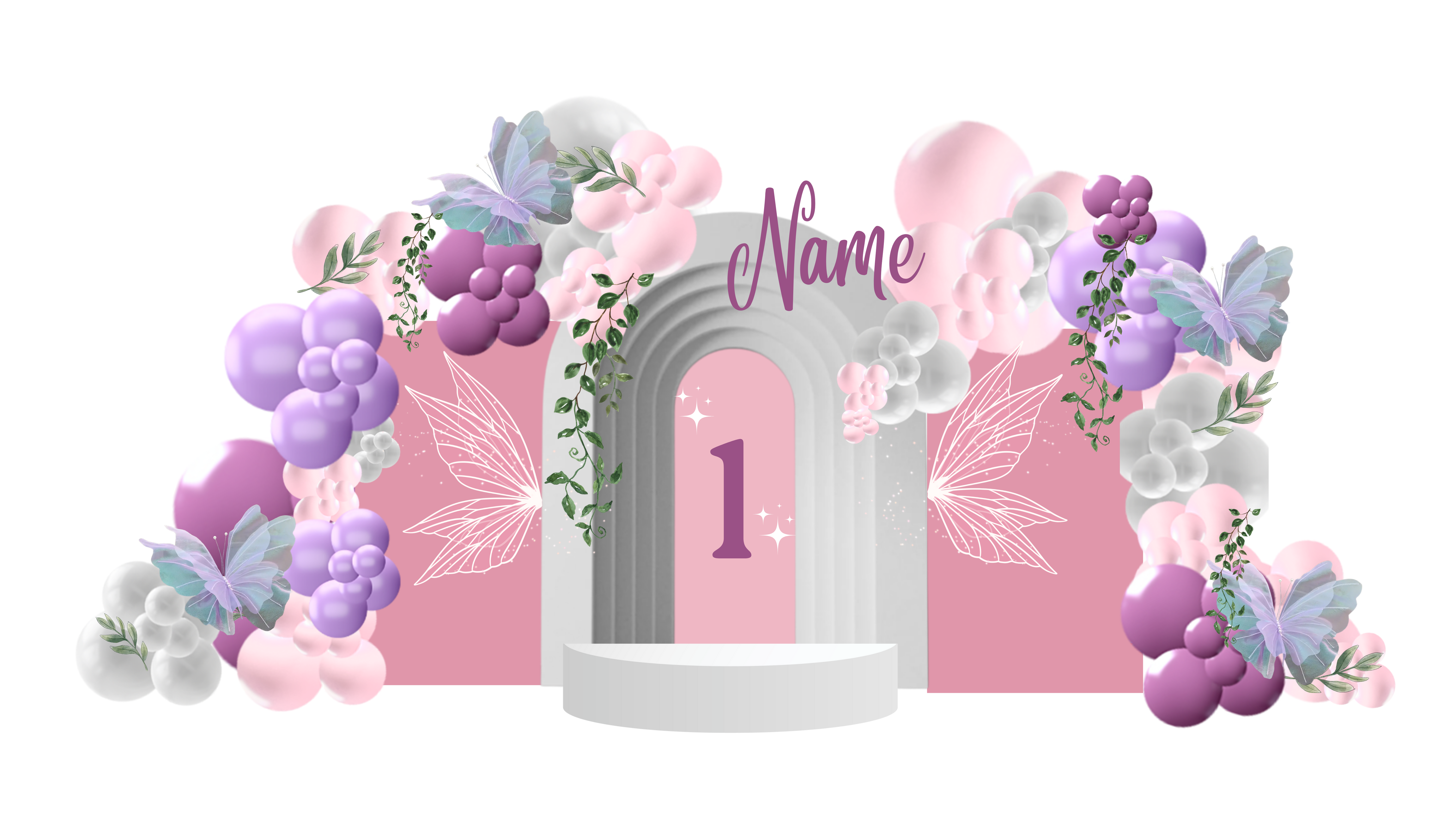 Fairy First Birthday Package