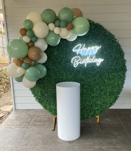 HAPPY BIRTHDAY NEON SIGNAGE – WHITE