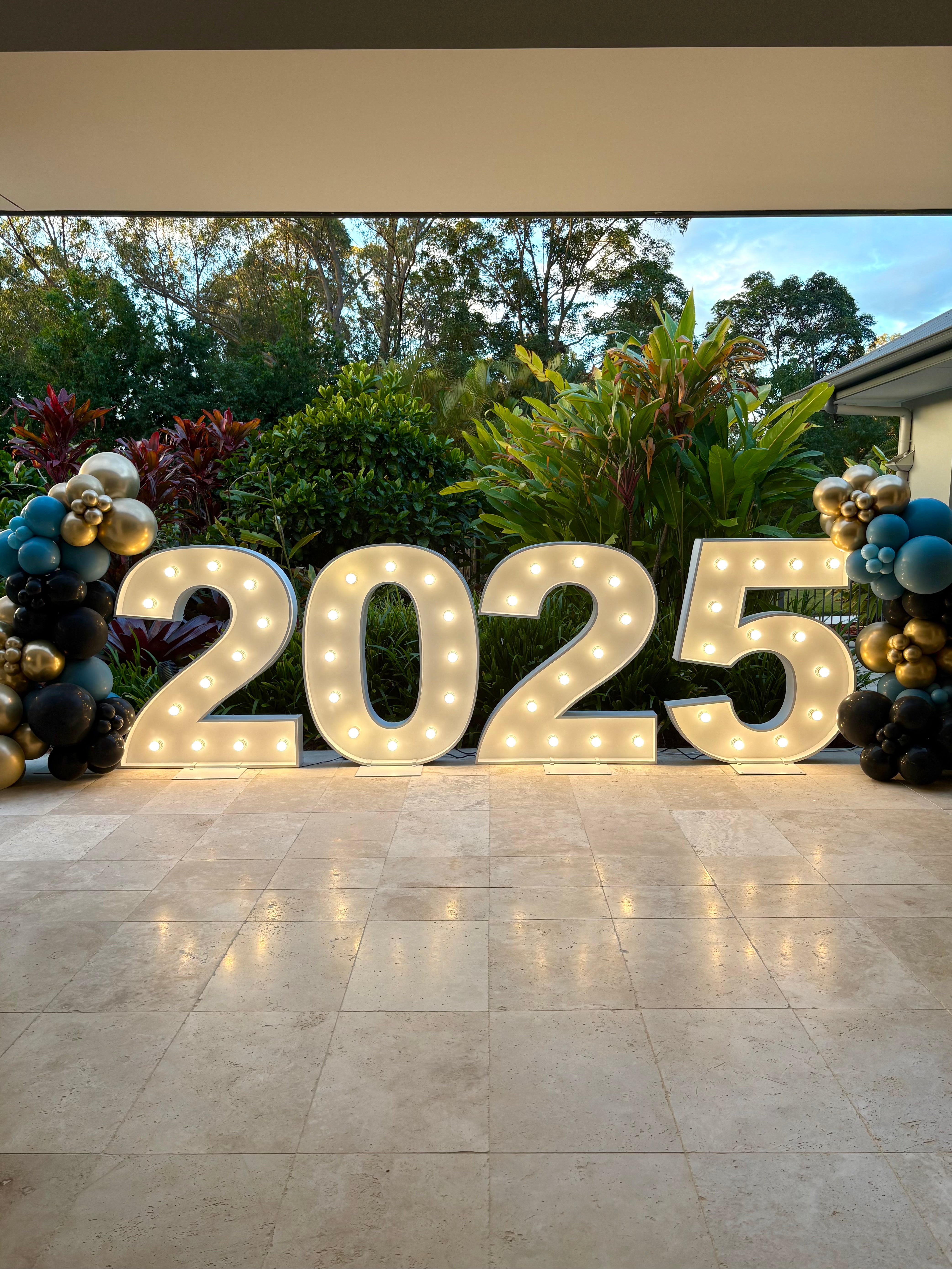 2025 Light up Numbers