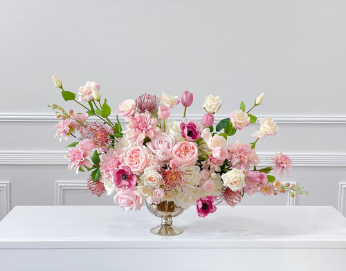LARGE PINK FLORAL ARRANGEMENT