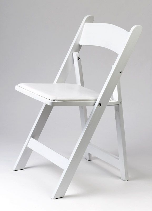 WHITE AMERICANA CHAIRS